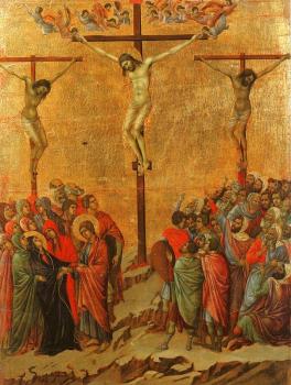 Duccio Di Buoninsegna : Crucifixion